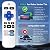 (Pack of 2) Remote Control Only for TCL Onn Hisense Sharp Philips Westinghouse Insignia Element TLC Roku Smart TV Ruko Ruku Roko Remotes Replacement-1 Year Warranty