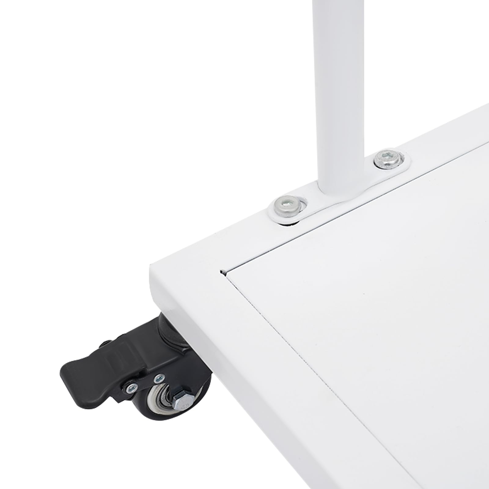 Carrello Portaoggetti Per Cartoni, Organizer In Metallo Con Ruote, Dotato Di 4 Divisori Rimovibili, Capacità Di Carico Di 45 Kg E Ruote Con Freno Per Pannelli E Telai In Cartone, Ideale Per