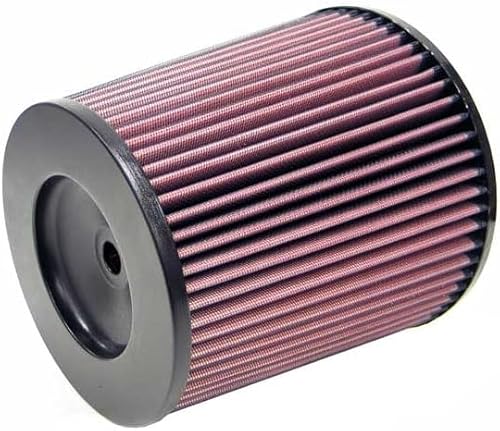 Miniatura 1 de K&N Filtro de aire universal con abrazadera original de alto flujo de por vida: alto rendimiento, premium, lavable: diámetro de brida: 4.5 pulgadas,