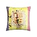 Fundas De Cojín Andorra Bandera Viejo Fondo Oxidado Throw Pillow Case Microfibra Funda De Almohada para Cojín Linda Fundas De Colchón 45X45Cm para Sillas Sala De Estar Jardín