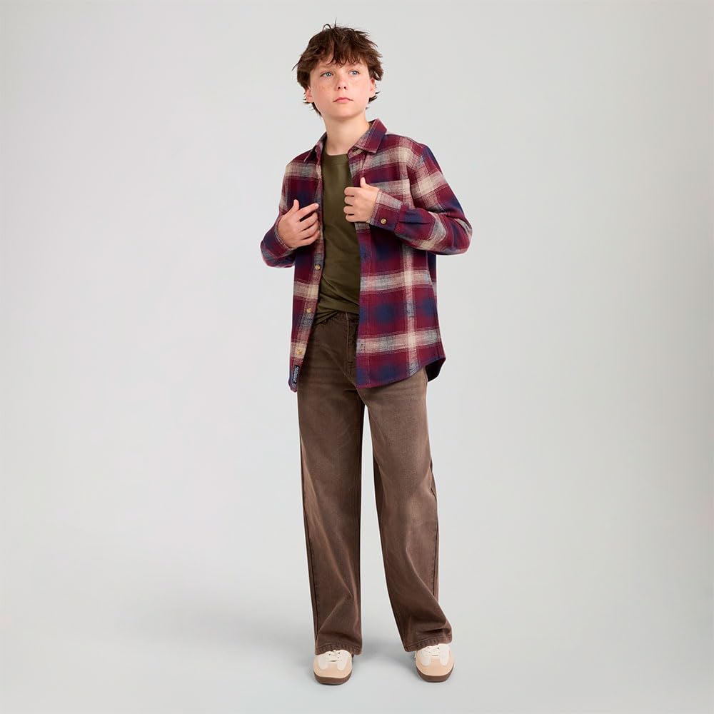Levi´s ® Shadow Plaid Long Sleeve Shirt 16 Years