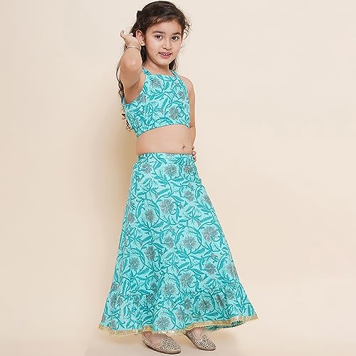 AJ DEZINES ADIVA Girls Indian Ethnic Wear Lehenga Choli for Kids4