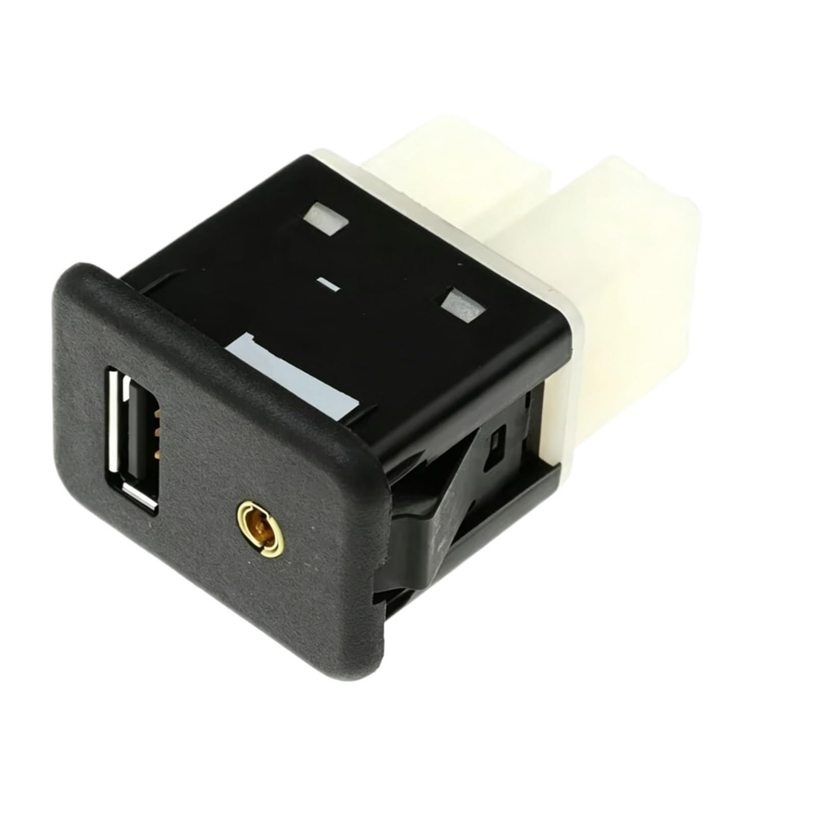Compatible Con Chevrolet Para Sonic 2013-2016 Para Trax 2015-2016 Para Spark 2013-2015 Puerto USB Para Automóvil Conector Auxiliar Auxiliar 95224941 Interfaz USB AUX