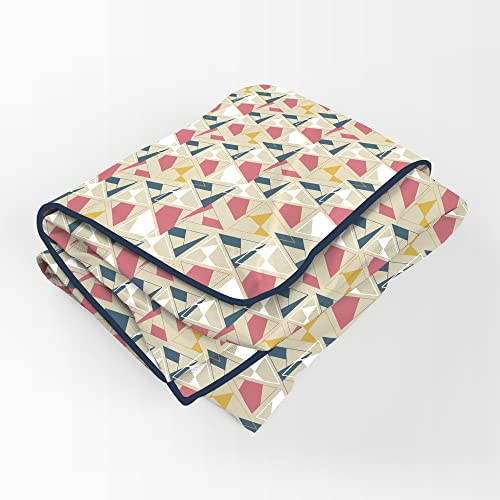 Image of Trident Reversible Single Dohar, Microfiber, Dohar Single Bed, Single Size Blanket, Super Soft Quilt, Comfort Living Dohar Collection 90 GSM, Single -Cluster
