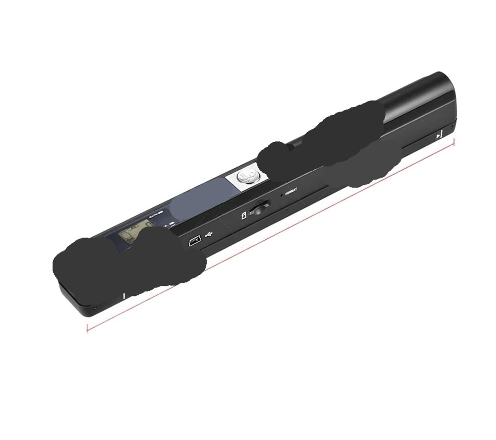 Scanner per documenti, Scanner portatile for lettori di documenti A4 da 900 DPI for libri a contratto, dispositivi mobili portatili for ufficio