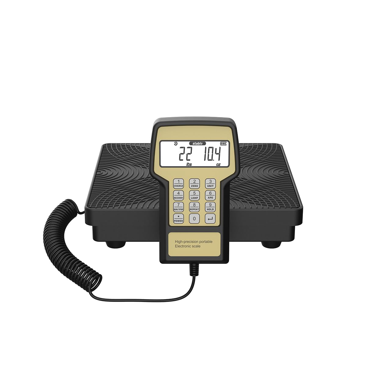 TAIACE RCS-220C Refrigerant Charging Weight Scale High Precision for HVAC with Case 220Lbs