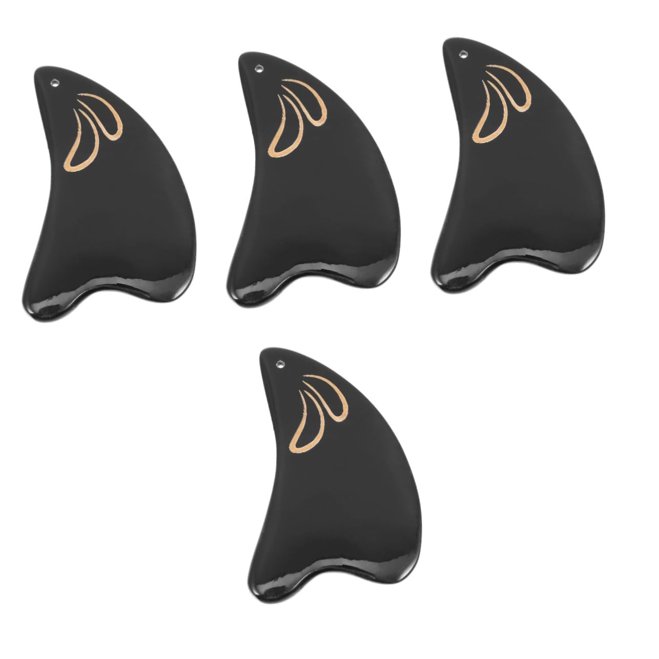 4 Strumenti Per Il Viso Gua Sha Per Raschietto Portatile Per Il Viso Per Massaggio Di Tutto Il Corpo