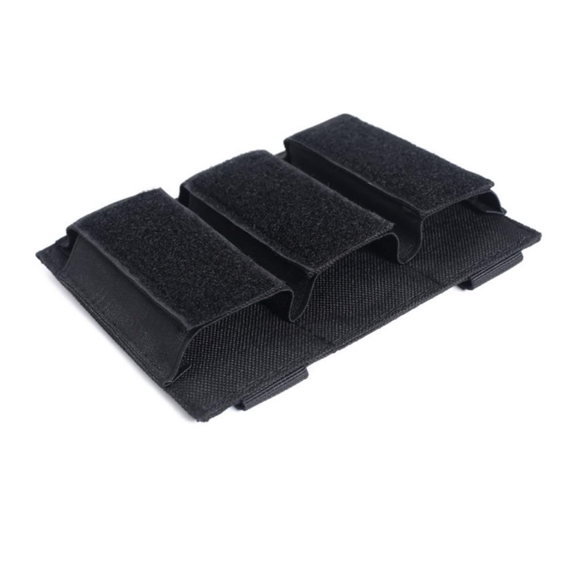 Taktische Magazintasche, Triple Pistol Magazintasche MOLLE Mag Pouch Magazinbeutel Jagd Magazin Tasche Doppel Molle Beutel für 1911 G1ock 9mm Magazin