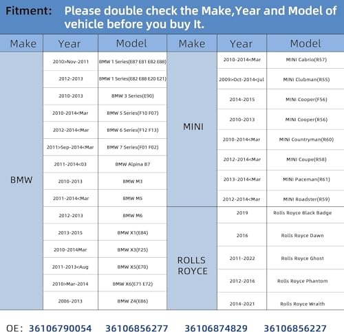 RENECTIV TPMS Sensor BMW,4pcs 433mhz Tire Pressure Monitor Sensors Fit for BMW Replace#36106856227 - Image 3