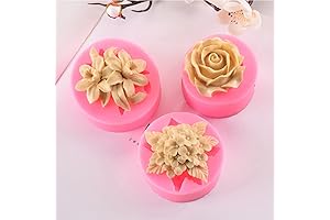 3 Pack Flower Resin Mold: Unleash Your Creativity with Stunning Floral Shapes