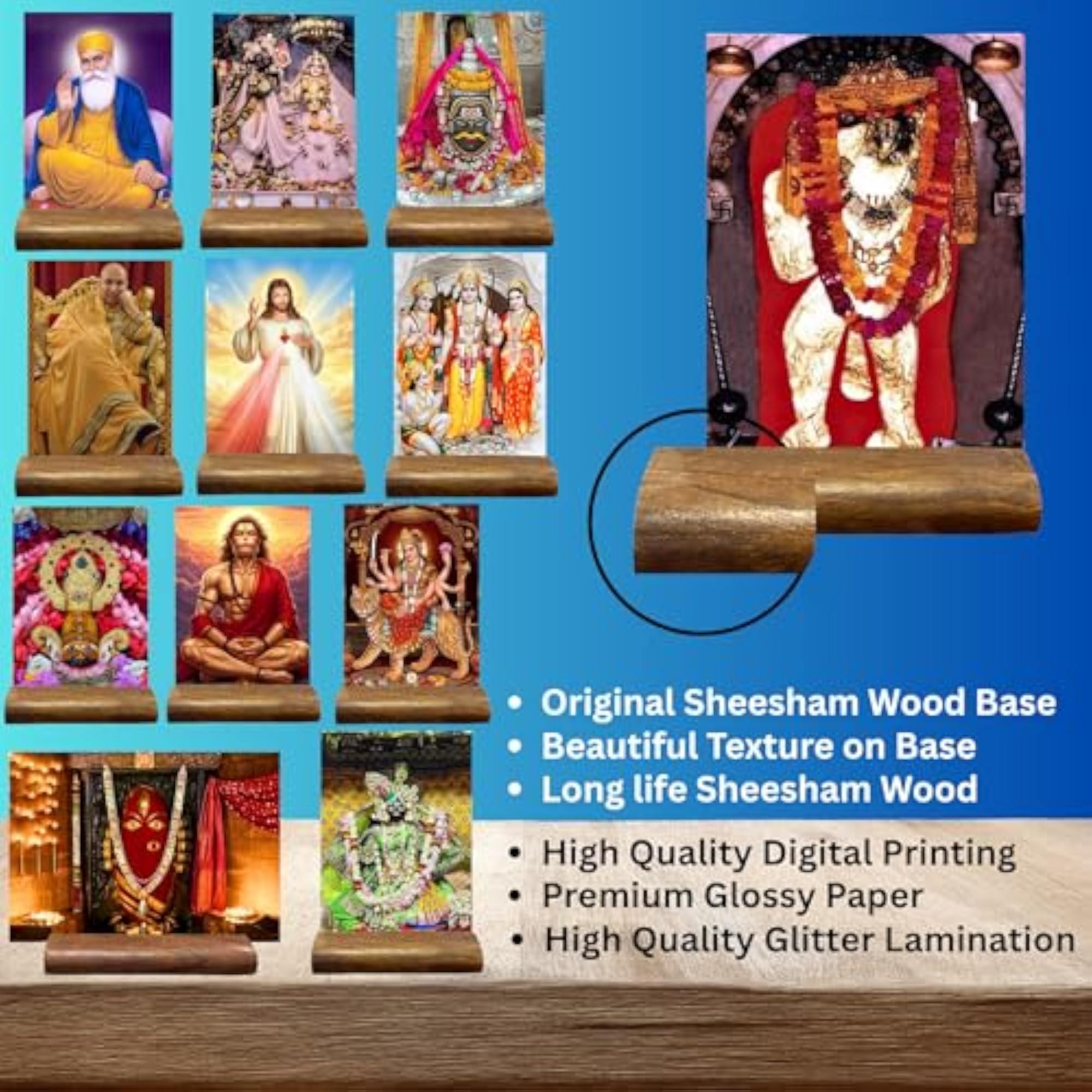 Divine Desktop Photo Frame of Linga Devi