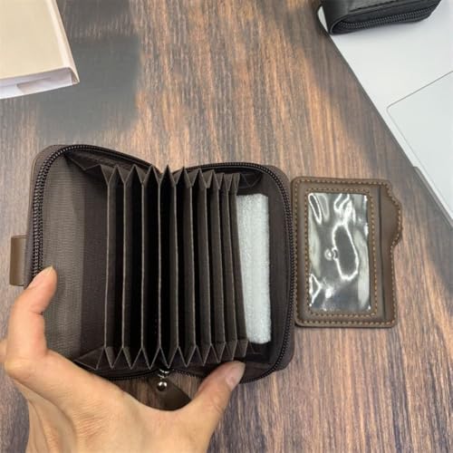 Card Wallet Holder Slim Mini Short Wallet Men's Wallet(Black)2