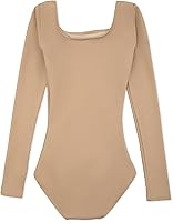 Vista 10 de Capezio Leotardo de manga larga para mujer Blanco