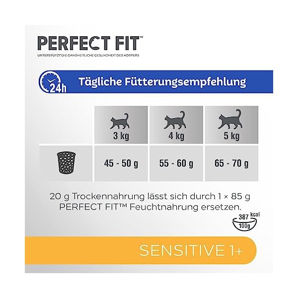 Adult Trockenfutter für Erwachsene, Sensitive Katzen ab 1 Jahr - Truthahn, 750g (6 Beutel) – Bild 5