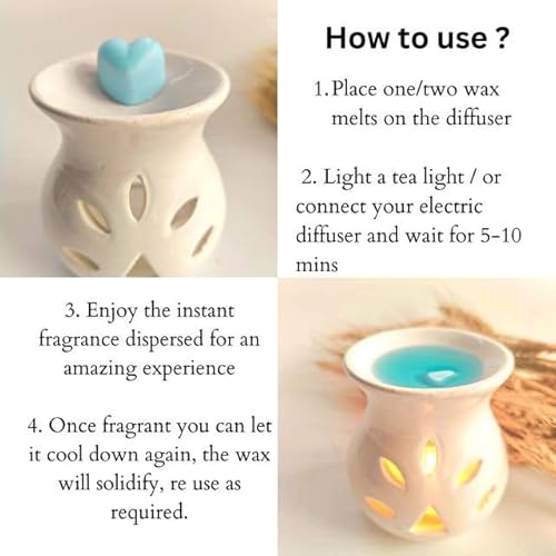 Fluffy Towels Wax Melts: 16 x 5g Heart Shaped Wax Melts Scented in a Presentation Gift Box, Vegan & Pet Friendly, Cruelty Free, Candle Alternative - Image 7