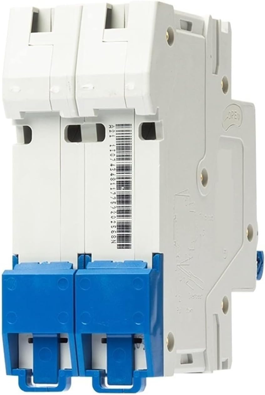 ALKOY Circuit Breaker NB1Z-63 2P DC Circuit Breaker DC MCB Circuit Breaker 12V 24V 220V for PV (Solar) System 20A 32A 40A 400V AC 1Pcs (Color : 40a, Size : 2)