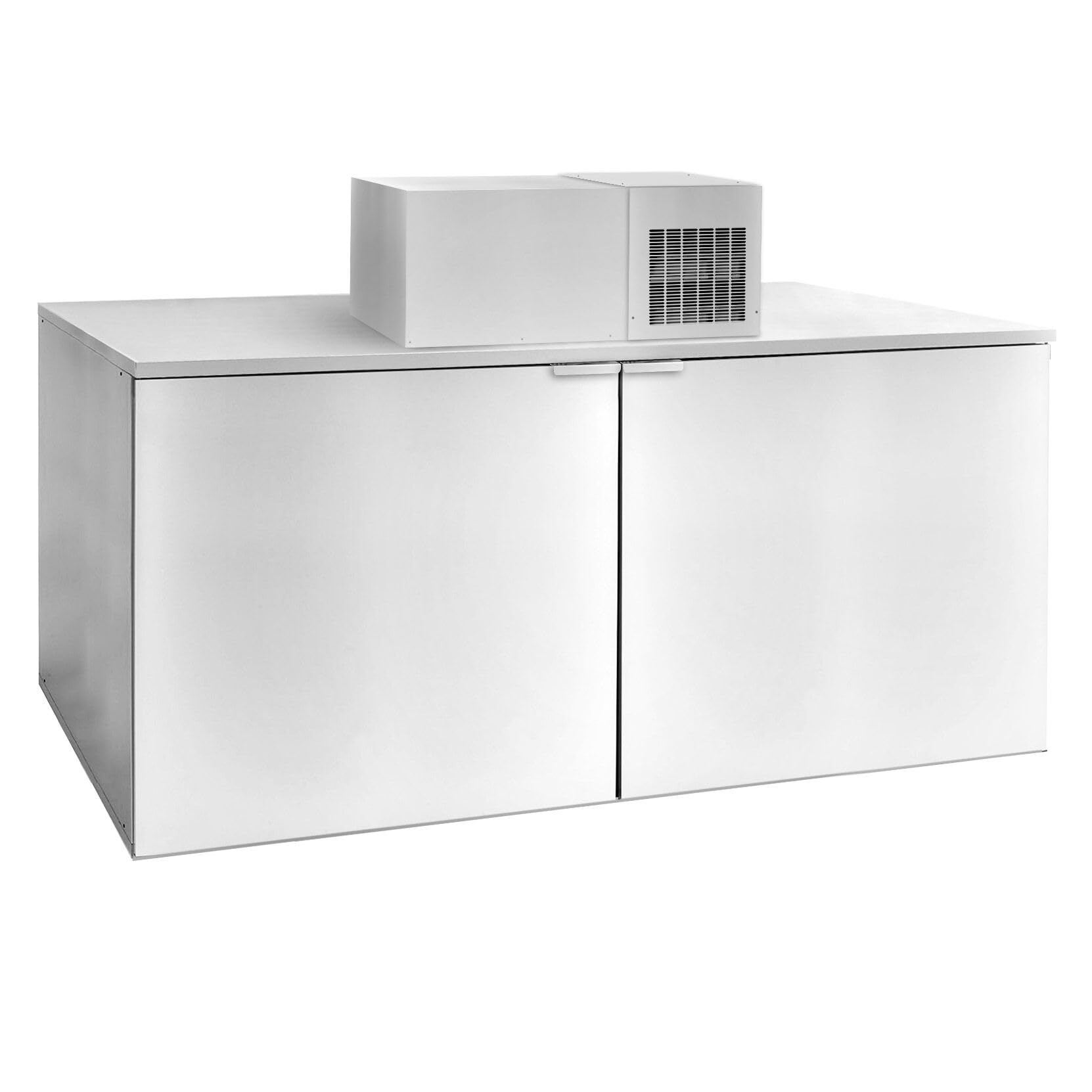 GGM Gastro | FKT191#DFT350 | Fasskühler mit Aggregat - 8x50 L Fässer - 1920x1000mm
