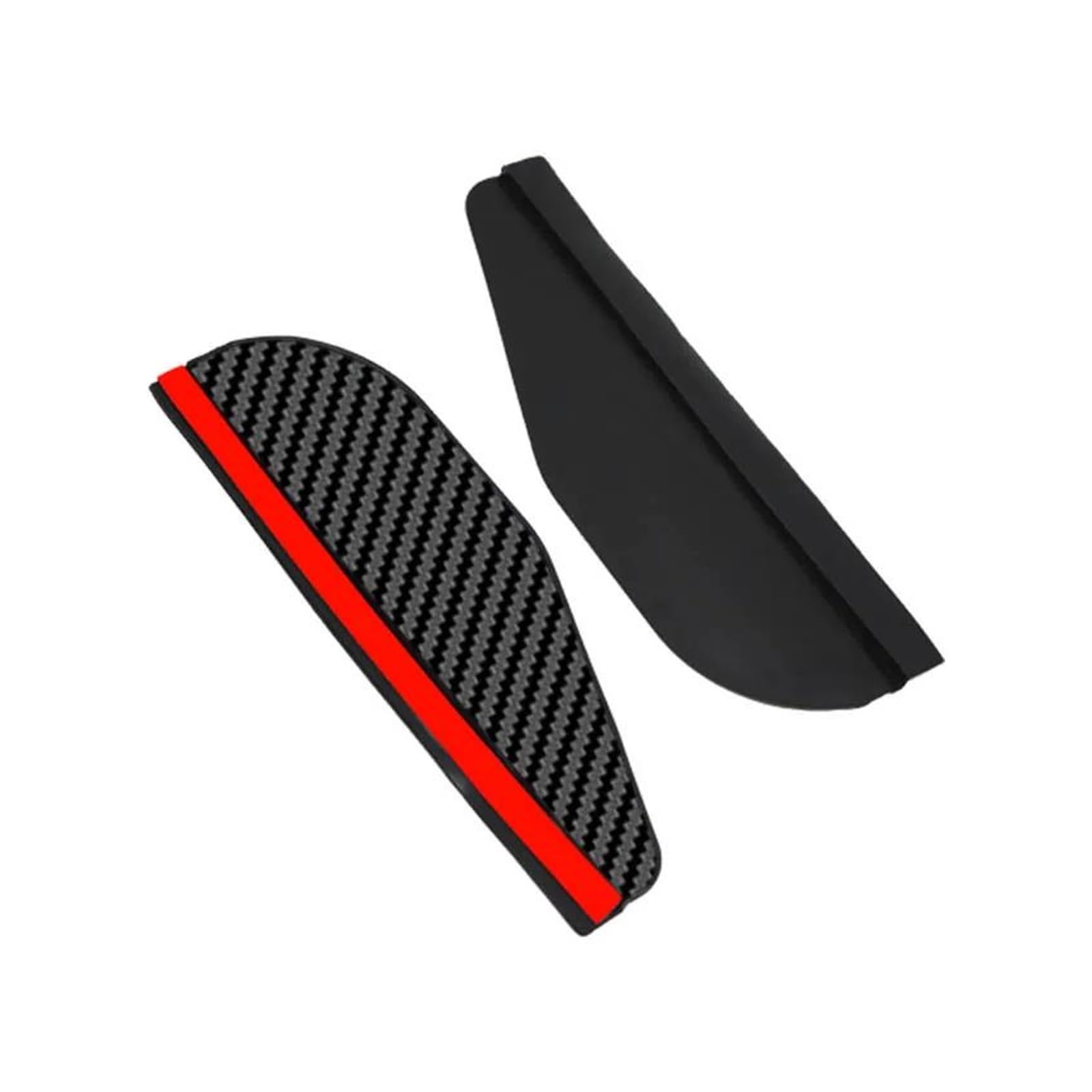 Cubiertas Repuesto Para Retrovisores 2 Uds Espejo Retrovisor Para Coche Lluvia Ceja Fibra Carbono Parasol Cubierta Universal Auto Espejo Retrovisor Protector Contra La Lluvia