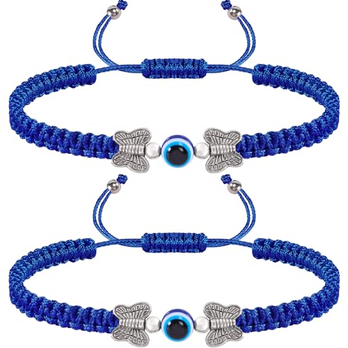 Image of VIBILIA Evil Eye Bracelets for Women Men Friendship Bracelet