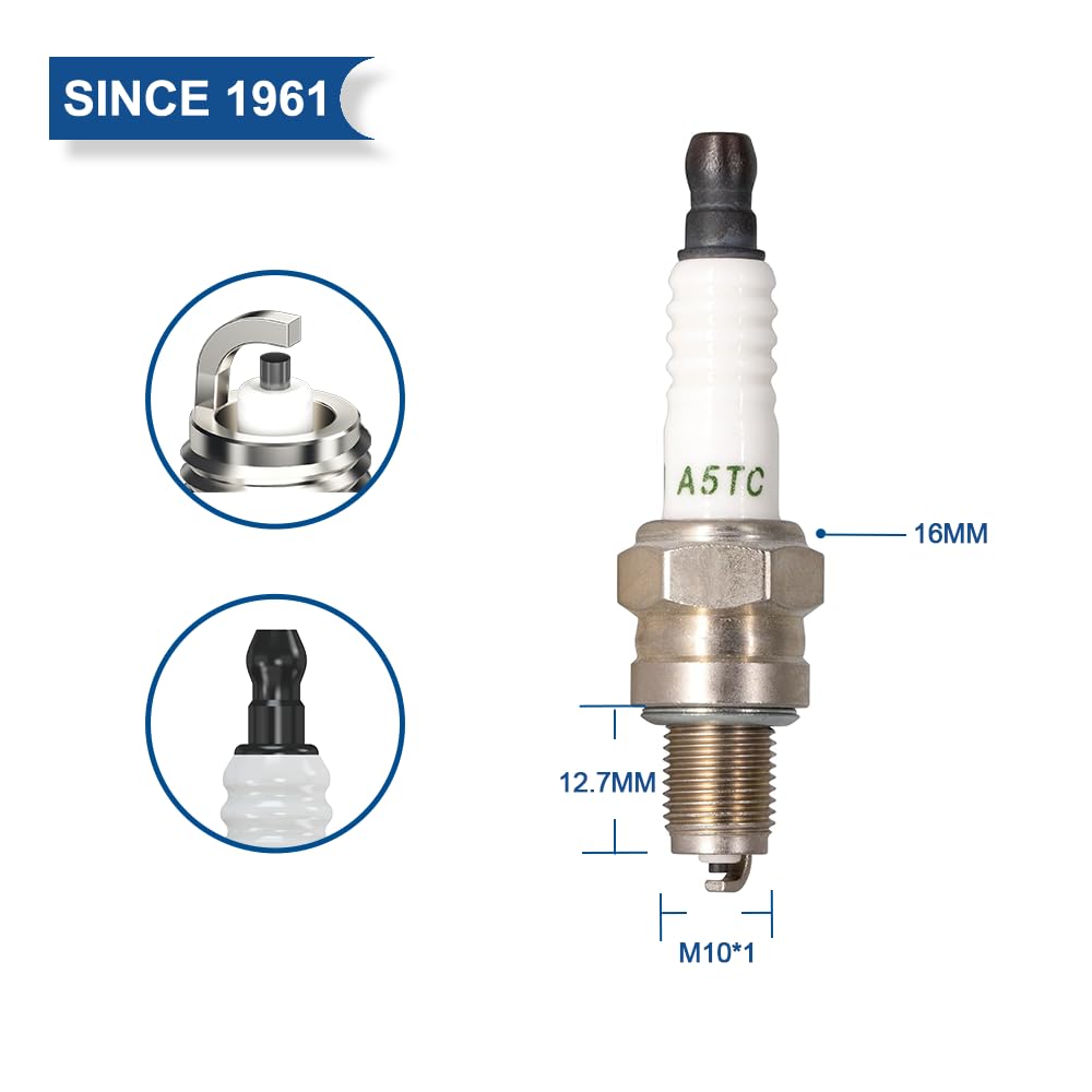 Amazon.com: TORCH A5TC Spark plug Replace for NGK C5HSB Spark Plug