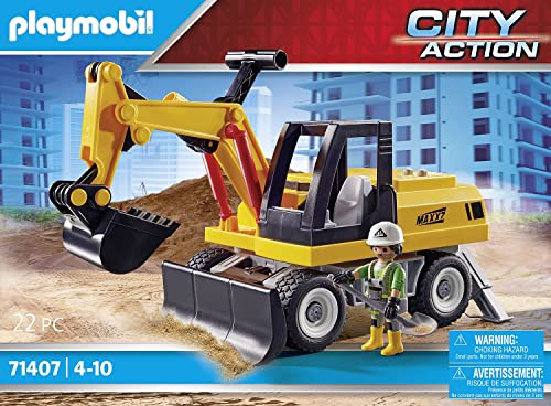 Playmobil City Action 71407 Pelleteuse - vue 5