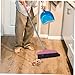 Alipis Stainless Steel Broom for Outdoor Indoor Cleaning Easy to Sweep Floor Random Style