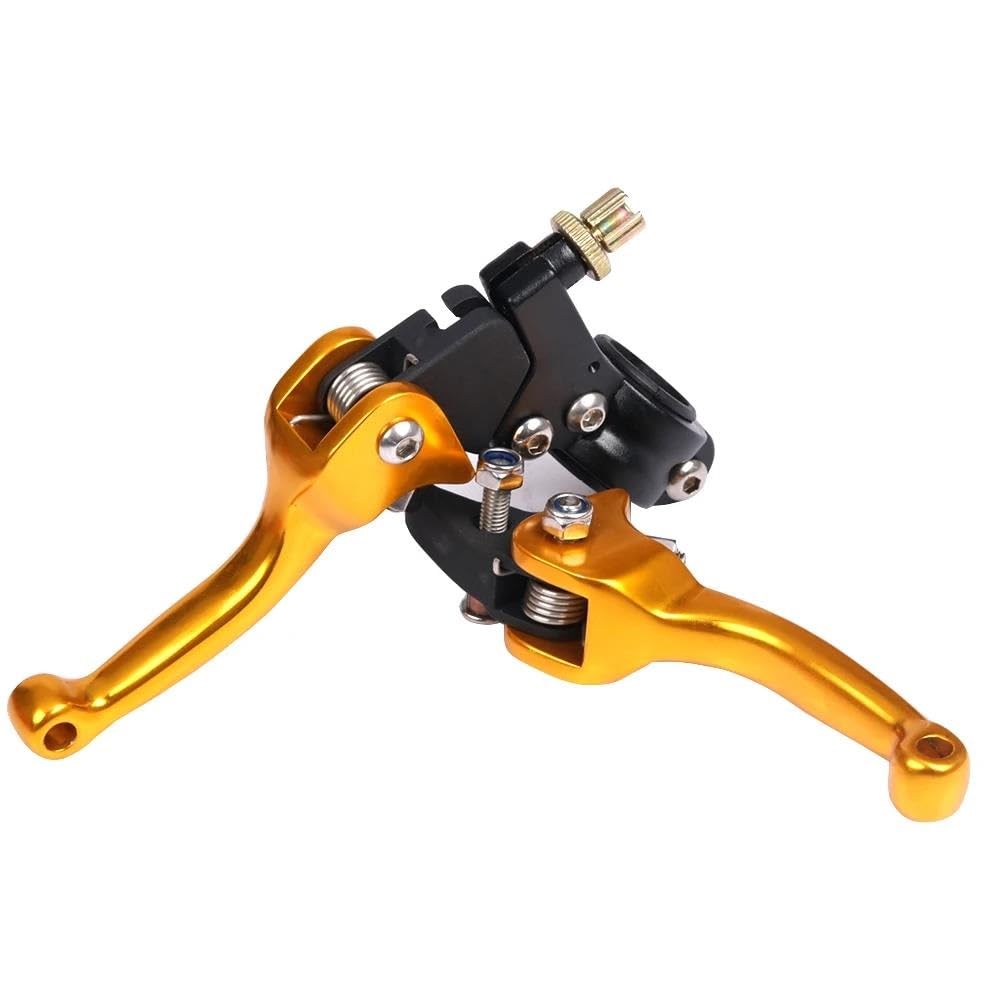 Ewfghdfj Gold For Honda Crf300 Rally Crf 300 L Crf 300L 2023 Crf300l Brake Clutch Levers Foldable Motorcycle Accessories Dirt Pit Bike Parts(Gold)