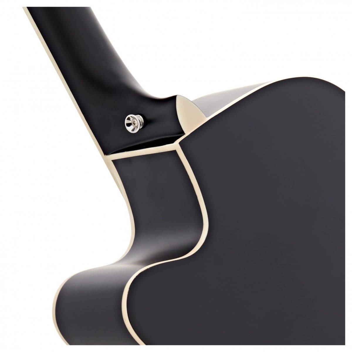 Chitarra Elettroacustica Cutaway Nera, Ampli 15W e Accessori | Manico a C Comodo per Principianti, Preamplificatore EQ 3 Bande Integrato, Ampli 15W e Pacchetto Accessori Completo Incluso