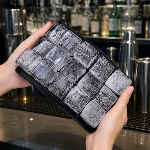 Molde de Silicona para Cubos de Hielo con Tapa miniatura 2