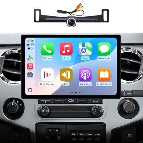 11.5'' Car Radio Upgrade for Ford F150 Car Stereo 2004~2008,F250/F350/450 2008~2016 with Wireless CarPlay & Android Auto/Android 13 /5G WiFi/Touch Screen/GPS Navigation 4GB RAM + 64GB ROM (4