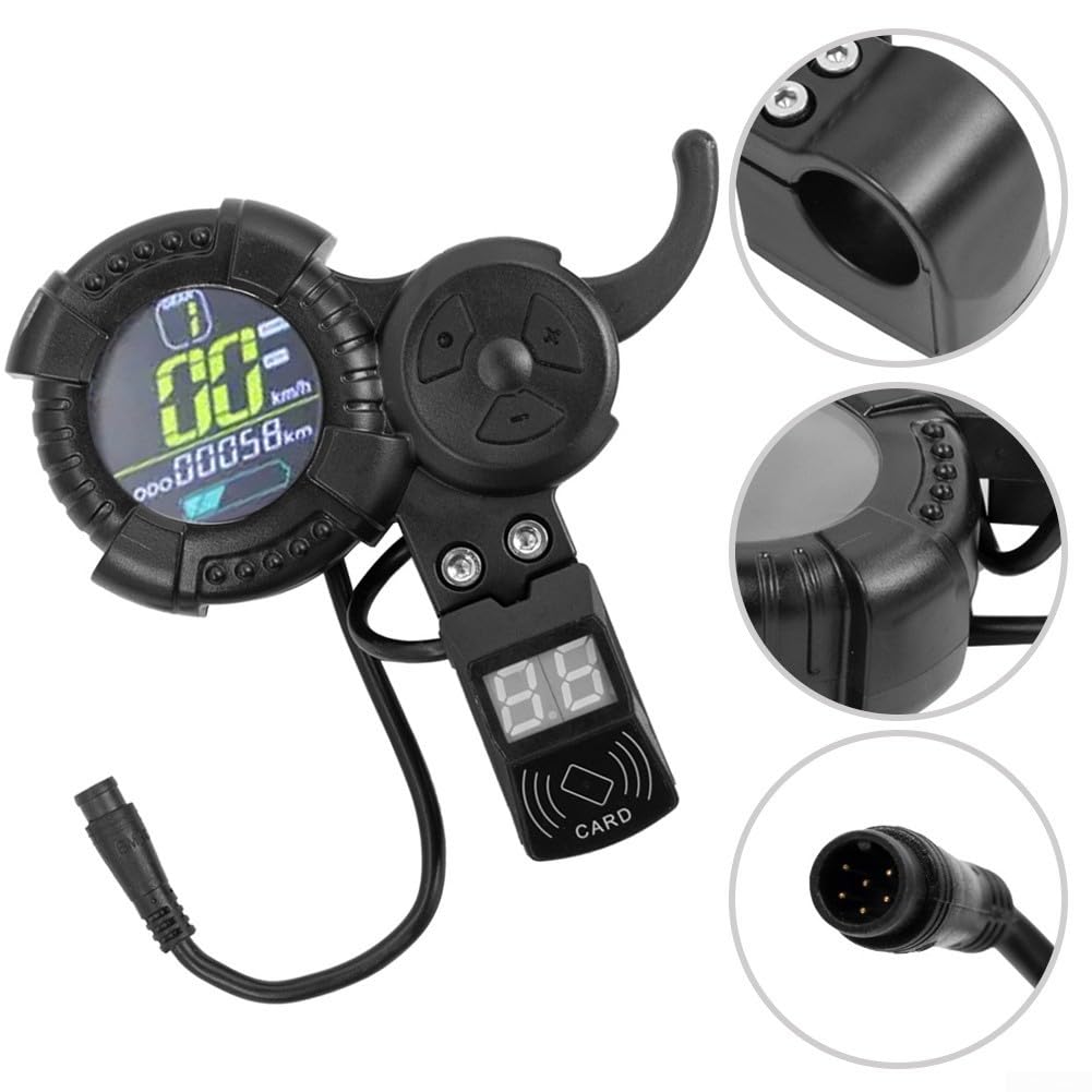 Accélérateur d'accélérateur avec écran LCD pour trottinette électrique pour Zero 8 9 10 8X 10X VSETT 8 8+ 9+ 10+