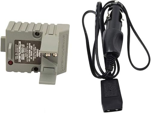 Miniatura 4 de Streamlight Soporte de cargador Strion con cable de carga de coche de 12 V CC, diseñado para su uso con linternas de la serie Strion