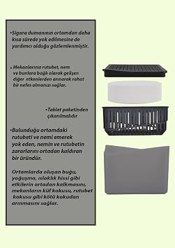 Plow Dehumidifier 1 kg Square Apparatus Natural