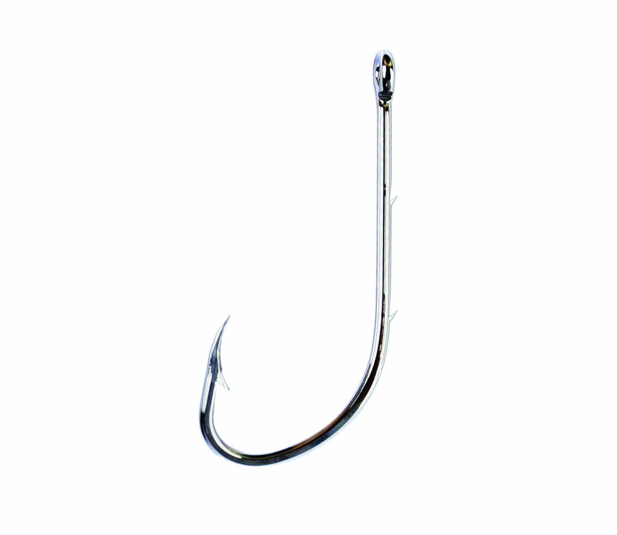 Eagle Claw Baitholder Down Eye 2 Slices Offset Hooks – 8-Pack, Bronze, Made In USA For Live Bait Fishing