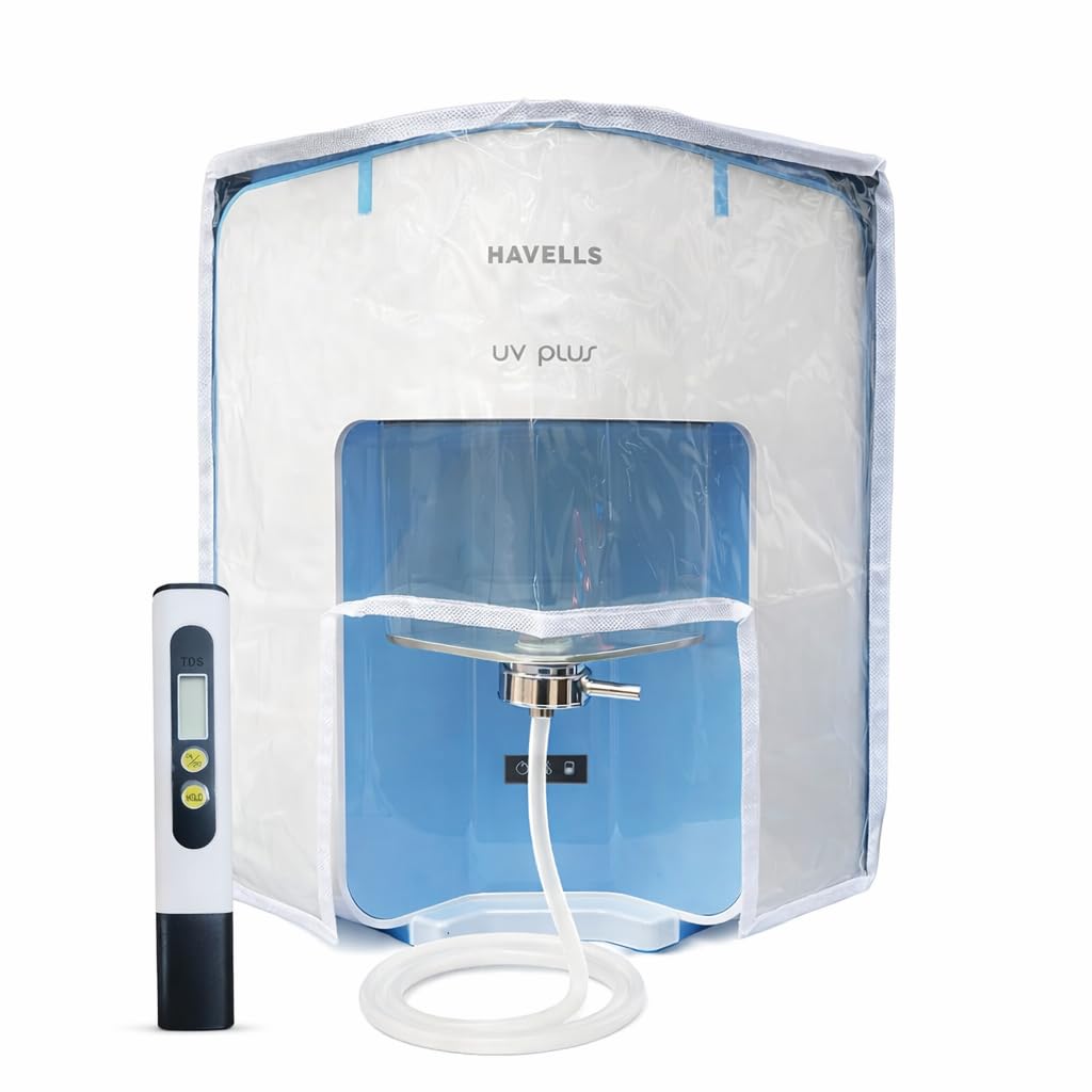Water Purifier Cover, Silicone Extension Pipe & Digital TDS Meter Combo Compatible with Havells Aquas, FAB & Plus RO+UV 1.5 m Pipe | Accurate PPM Tester-image-4