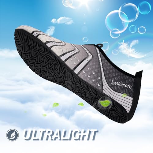 Image of IceUnicorn Water Shoes Men Women Beach Swim Aqua Barefoot Socks Pool Quick Dry Yoga