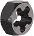Union Butterfield 2025(UNF) Carbon Steel Hexagon Threading Die, Uncoated (Bright) Finish, 1/2"-20 Thread Size