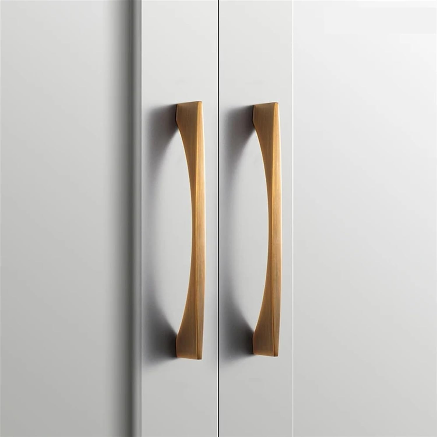 Nordic Cabinet Handle Cupboard Wardrobe Pulls Cabinet Drawer Modern Dresser Knob Furniture Handles Kitchen Cabinet Handles 1Pcs (Color : 001YB 6pc)