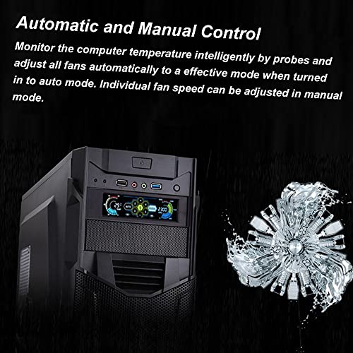 Evita sobrecalentamiento con controlador de ventilador caja PC STW 5.25 5