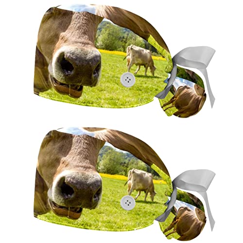 Chapeau de travail vache (lot de 2) JDEZ pour hommes et femmes
