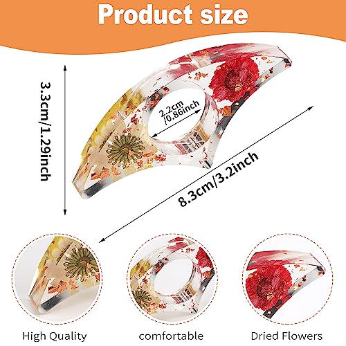 Prasacco 2 Pcs Thumb Book Page Holder and 1 Pc Bookmark - Image 4