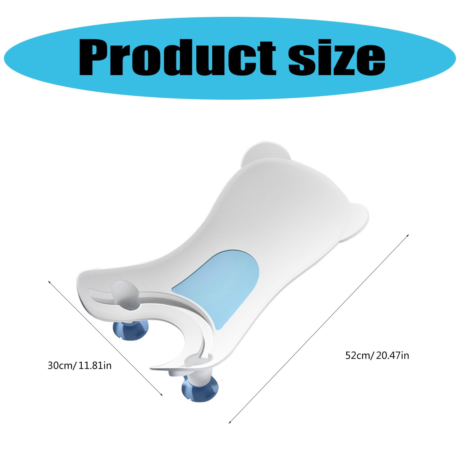 Baño infantil portátil de limpieza rápida para lavado de glúteos de bebé, herramienta para lavabo de encimera, bañera, uso diario, baño de bebé