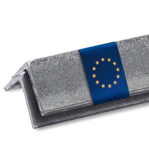 Stahl-Shop24 - Stahl Winkelprofil 30x20x3mm 500mm - L-Profil S235JR EN 10025 geschweißt - Metallwinkel für Werkbank, Modellbau, Regalbau, Bastelprojekte, Schweißarbeiten, Konstruktion, Reparatur