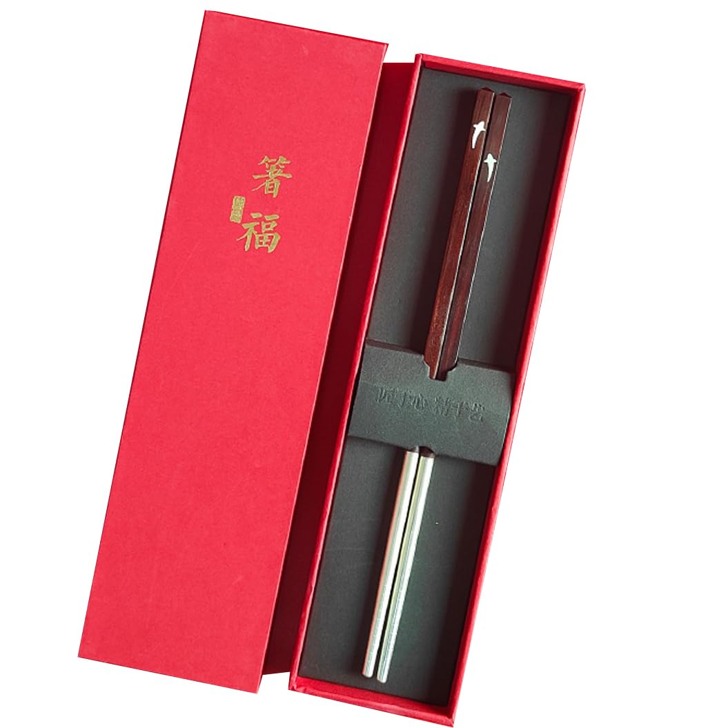 Baguettes, baguettes en bois d'argent sterling, coffret cadeau, baguettes japonaises réutilisables en argent de luxe, baguettes en argent 999 antidérapantes de haute qualité, cadeau traditionnel éléga