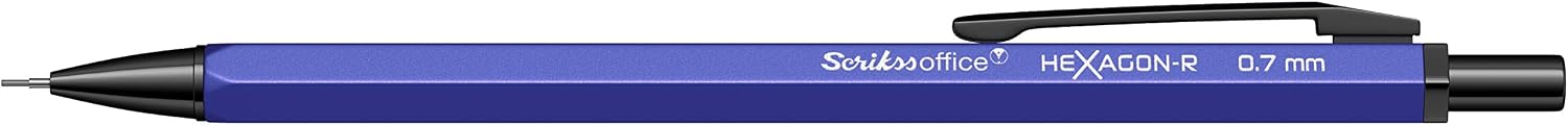 Scrikss Office Hexagonr Mekanik Kurşun Kalem Lacivert 0.7 Mm