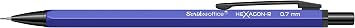 Scrikss Office Hexagonr Mechanical Pencil Navy Blue 0.7 Mm
