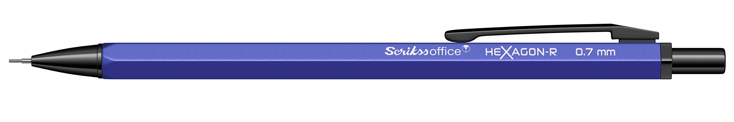 Scrikss Office Hexagonr Mekanik Kurşun Kalem Lacivert 0.7 Mm