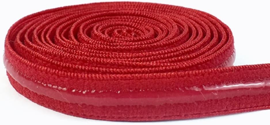 Yalulu 20 Yards Non-Slip Elastic Band, 0.39inch Stretch Silicone Lingerie Band (Beige)