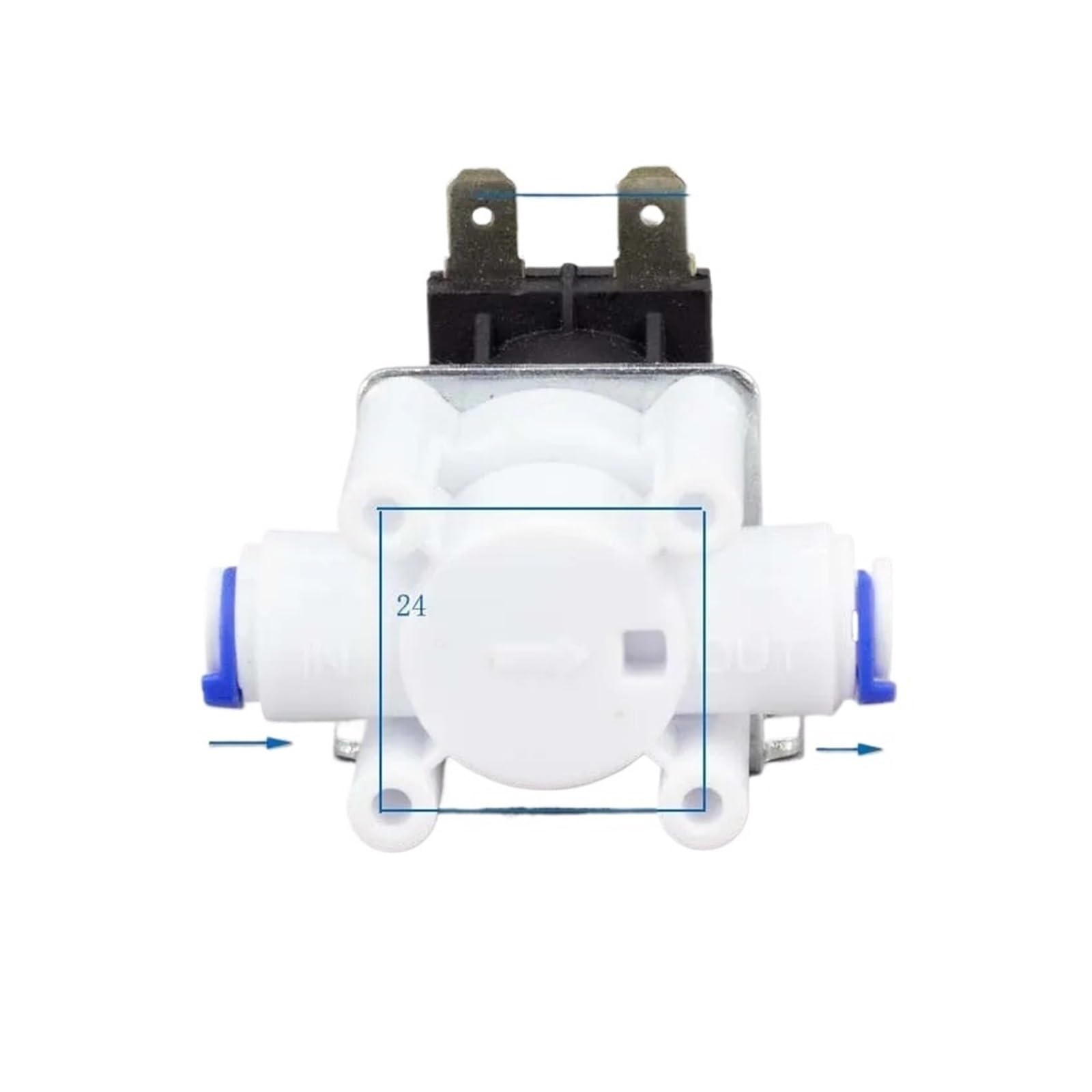 Electroválvula Entrada Agua DC12V,Para Máquina Hielo HZB