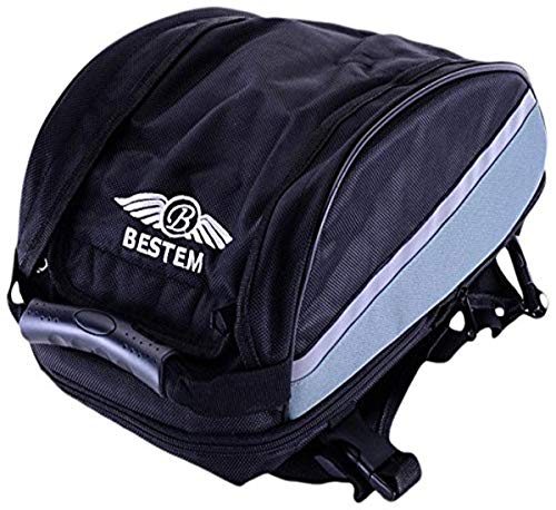 Bestem LGBE-UNIVE-Bag-E Universal Sportbike Expandable Seat Tail Bag